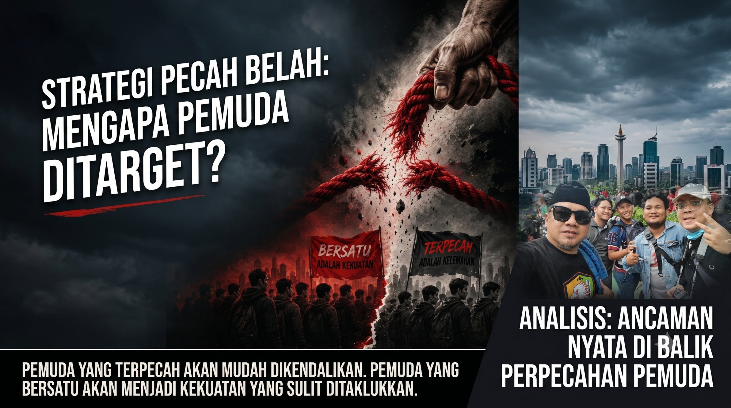 PECAH ORGANISASI PEMUDA