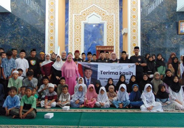 garuda betawi tangsel santunan yatim