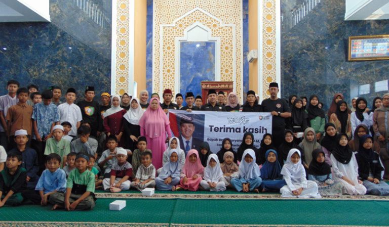 garuda betawi tangsel santunan yatim